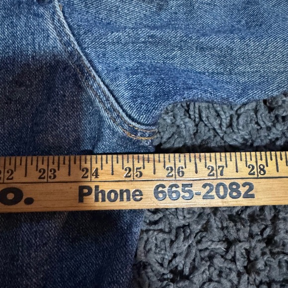 Vintage Levi's‎ Denim Trucker Jacket 70507-4890 XL Distressed Light Wash Coat - Picture 3 of 6